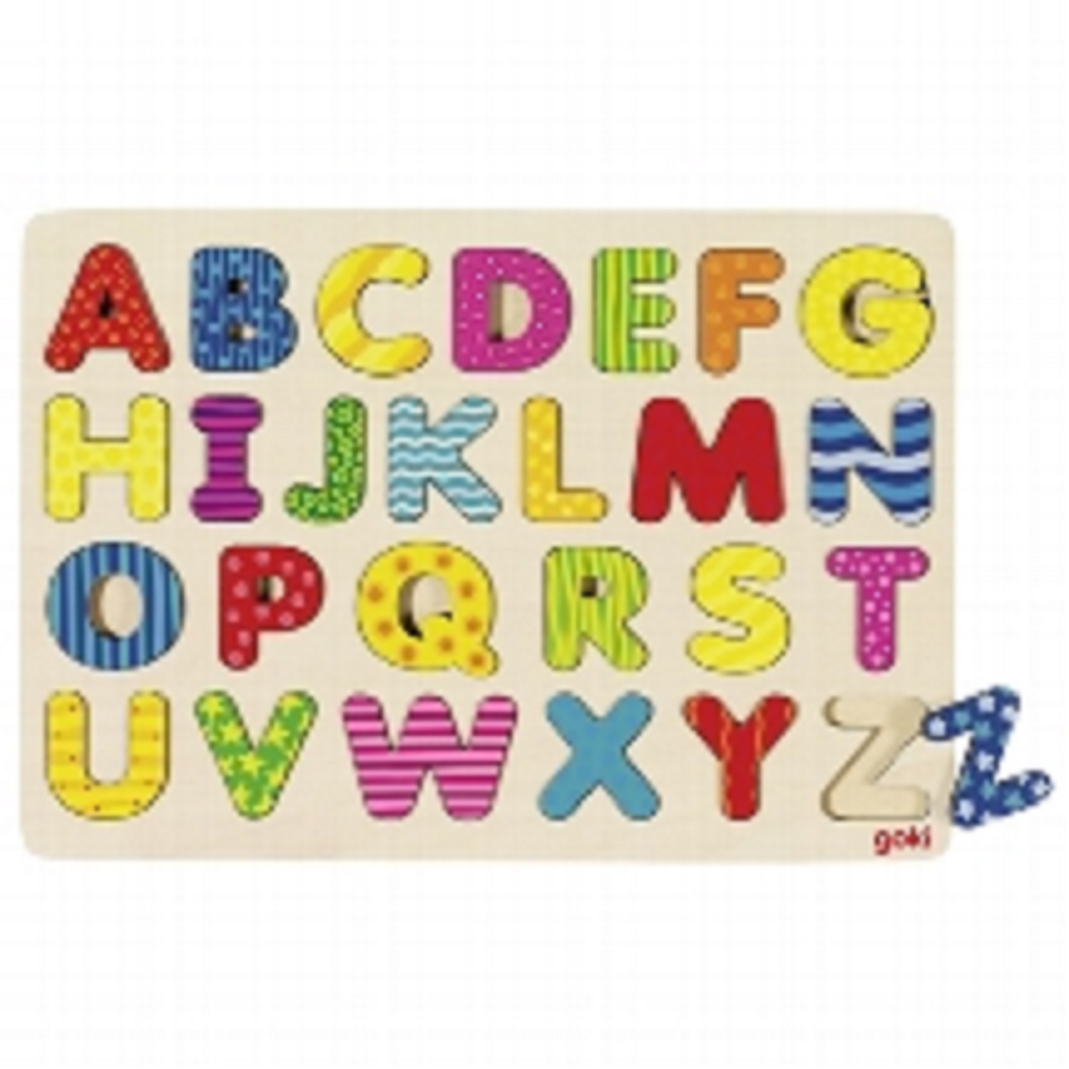 Puzzle - Alfabet A-Z | Goki