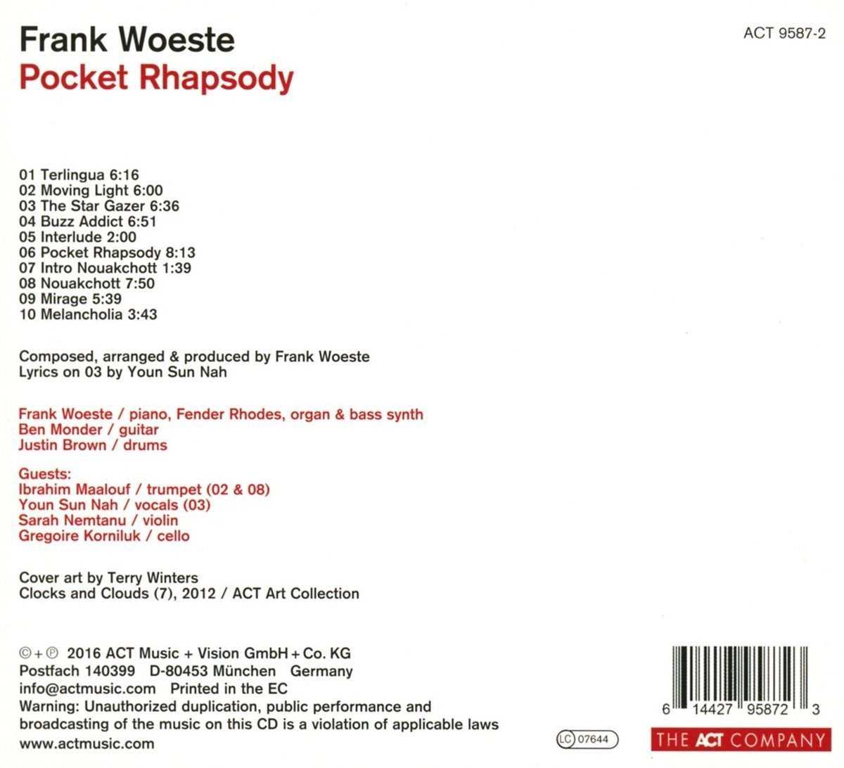 Pocket Rhapsody | Frank Woeste - 1 | YEO