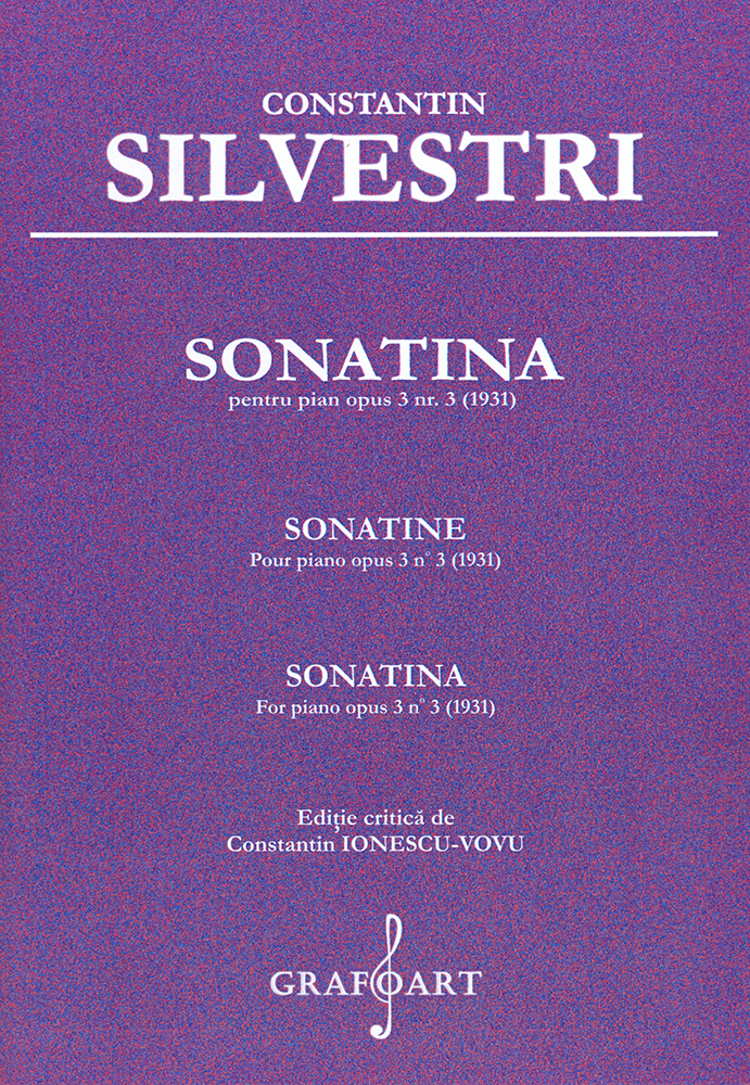 Sonatina | Constantin Silvestri carturesti.ro