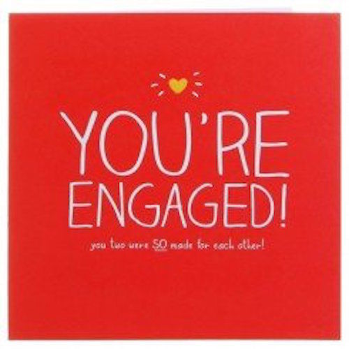 Felicitare - You\'re Engaged! | Pigment Productions