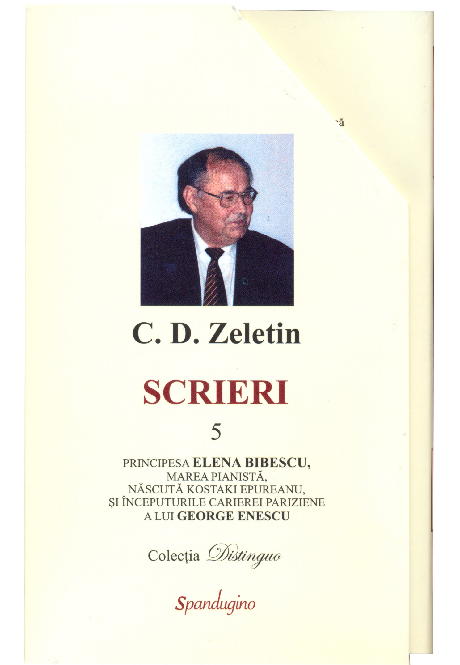 Scrieri 5 | C. D. Zeletin carturesti 2022