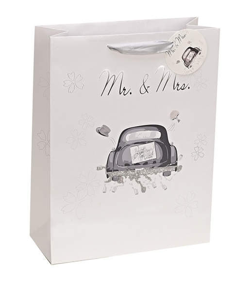 Punga pentru cadou - Wedding Car - Mica | Meridian Import Company