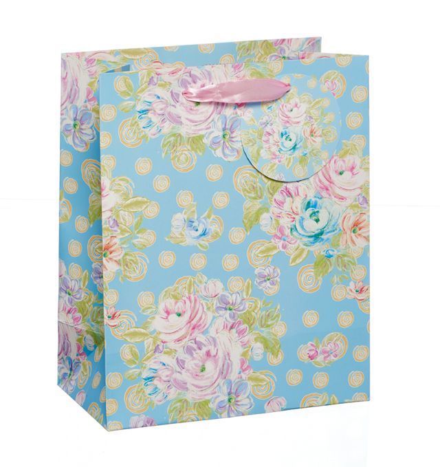 Punga pentru cadou - Floral Fusion - mini | Meridian Import Company