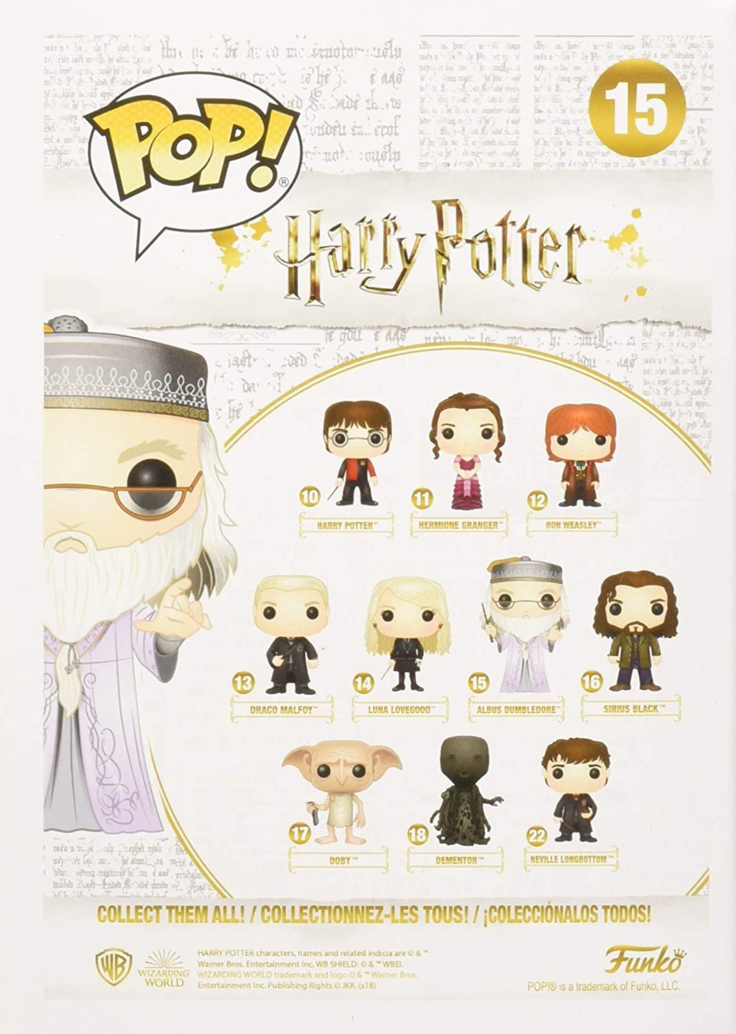 Figurina - Harry Potter - Albus Dumbledore | Funko - 2 | YEO