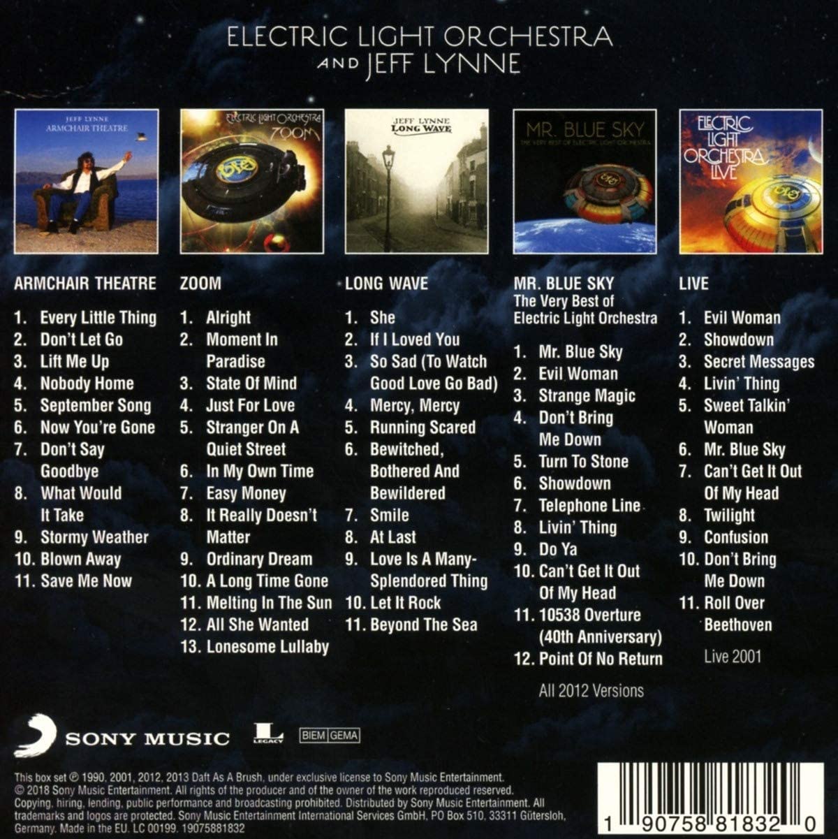 Electric Light Orchestra and Jeff Lynne - Original Album Classics | Electric Light Orchestra