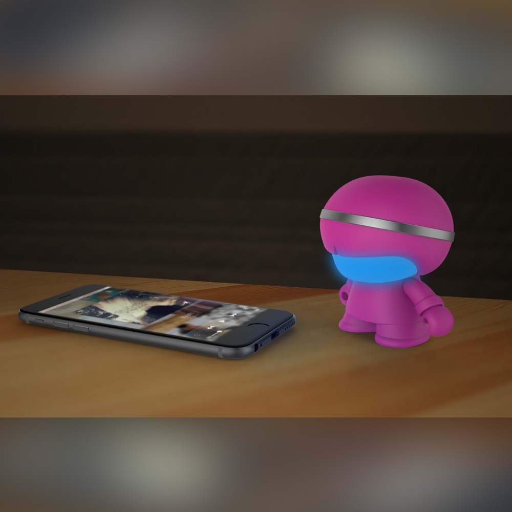 Boxa Bluetooth - Mini XBoy Pink | Xoopar 