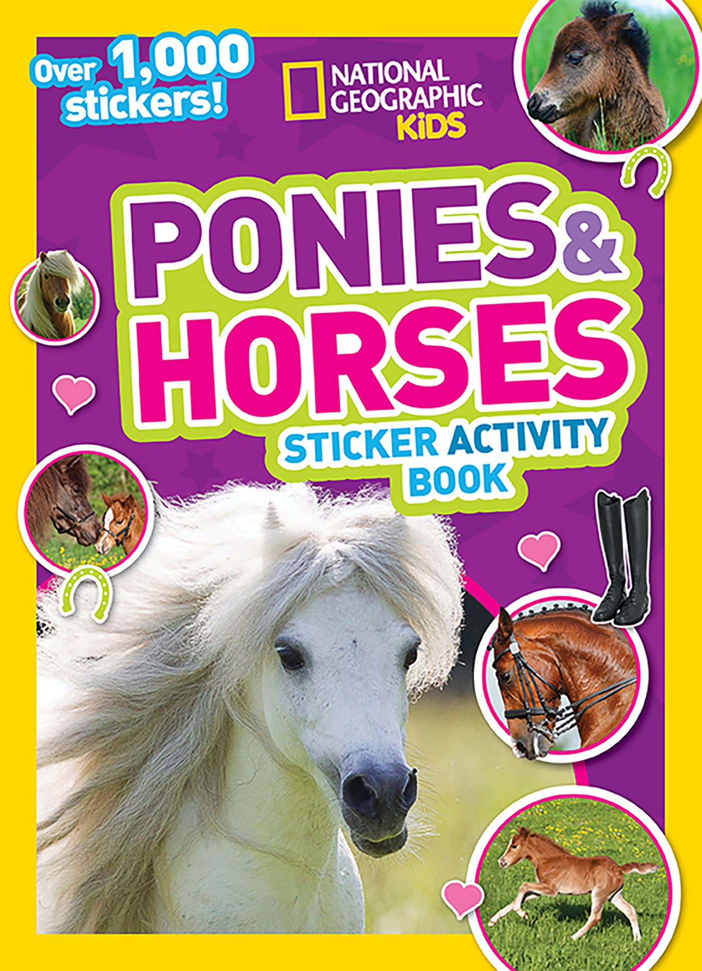 Horse Coloring Book for Girls Ages 8-12: Coloring and Drawing Pages for Kids  Who Love Cute Ponies and Horses, Activity Book for Children (Paperback)