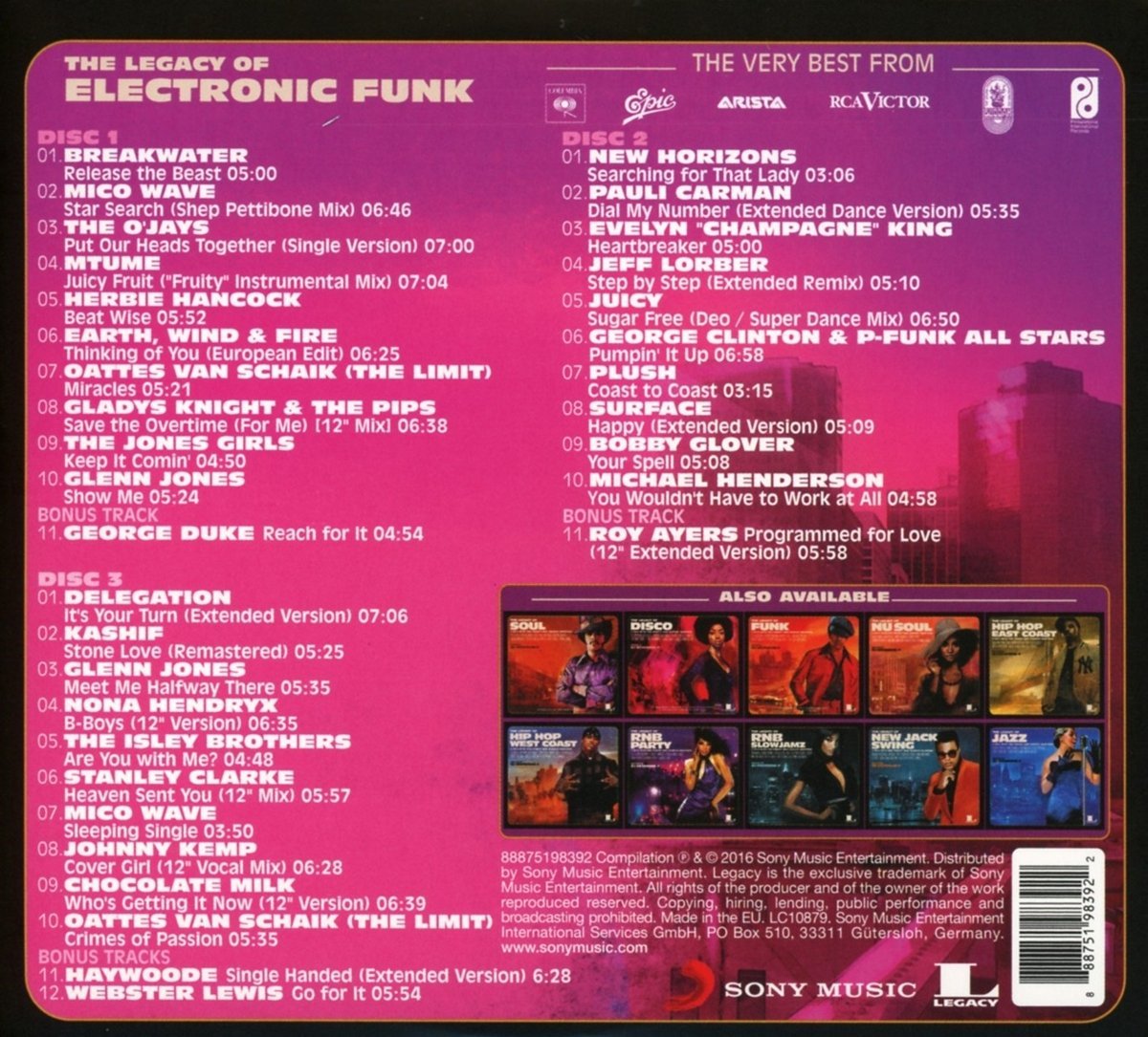 The Legacy Of Electronic Funk | Various Artists - 1 | YEO