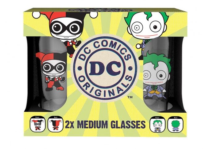 Set 2 pahare - DC Comics Joker and Harley | GB Eye