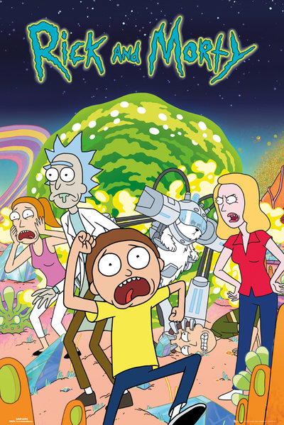 Poster - Rick and Morty Group | GB Eye