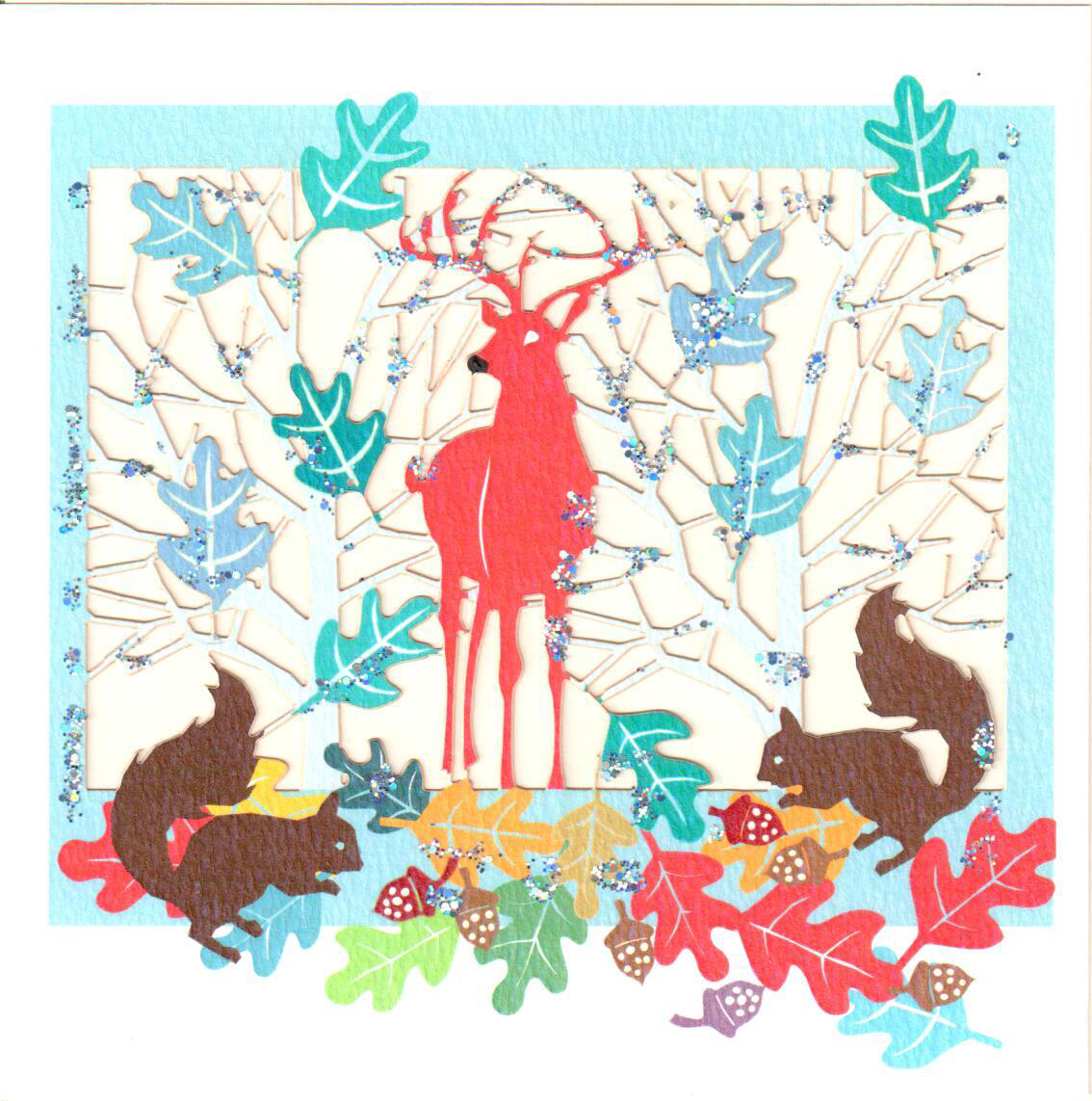 Felicitare - Xmas Red Deer | Forever Cards Limited