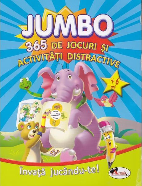 Jumbo – 365 de jocuri si activitati distractive | Aramis Carte