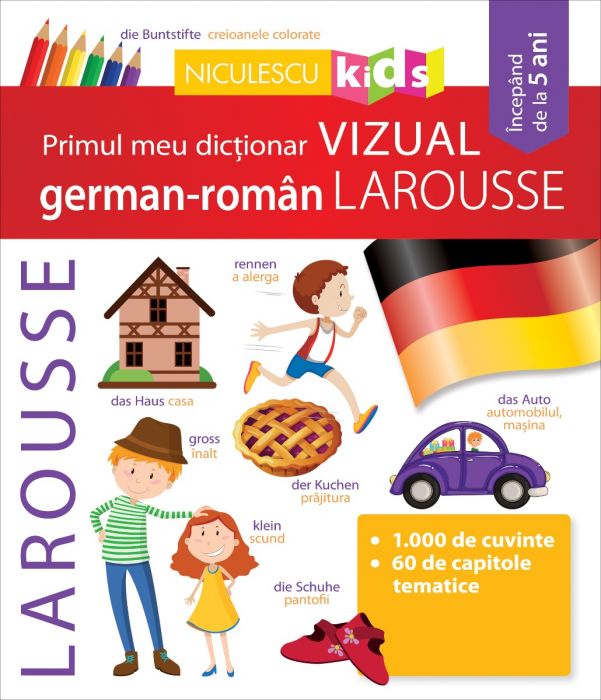 Primul meu dictionar vizual german-roman | adolescenti
