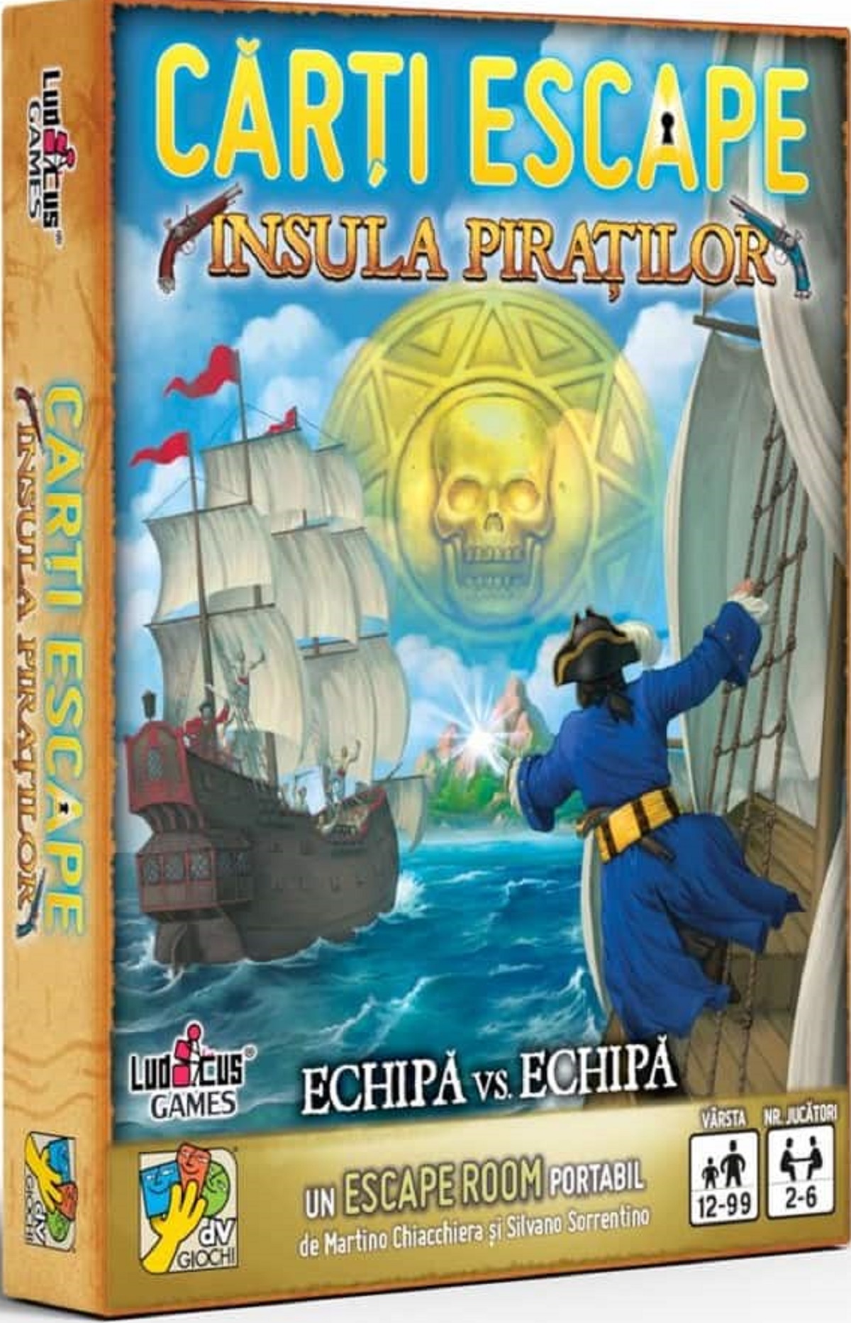 Carti Escape - Insula piratilor | Ludicus