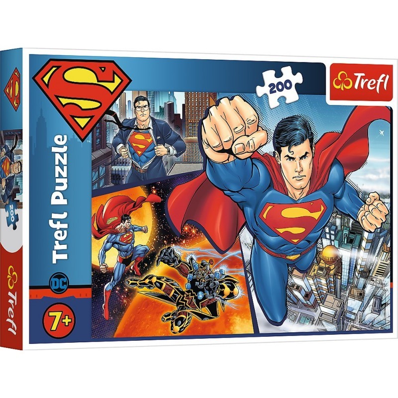 Puzzle 200 piese - Superman | Trefl
