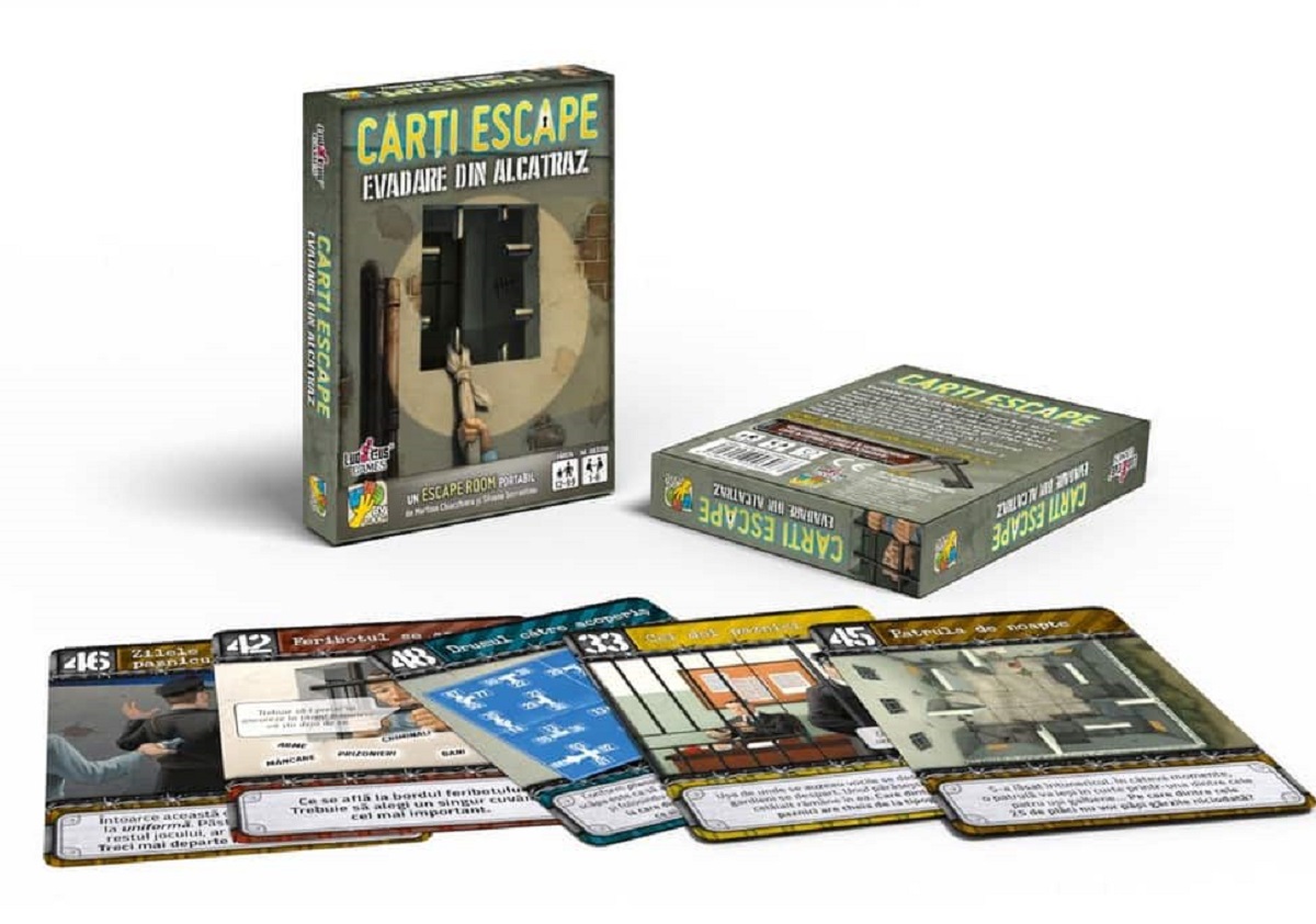 Joc - Carti Escape - Evadare din Alcatraz | Ludicus - 3