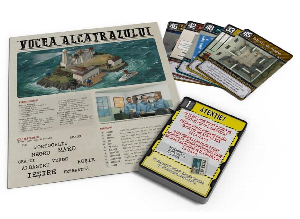 Joc - Carti Escape - Evadare din Alcatraz | Ludicus - 1