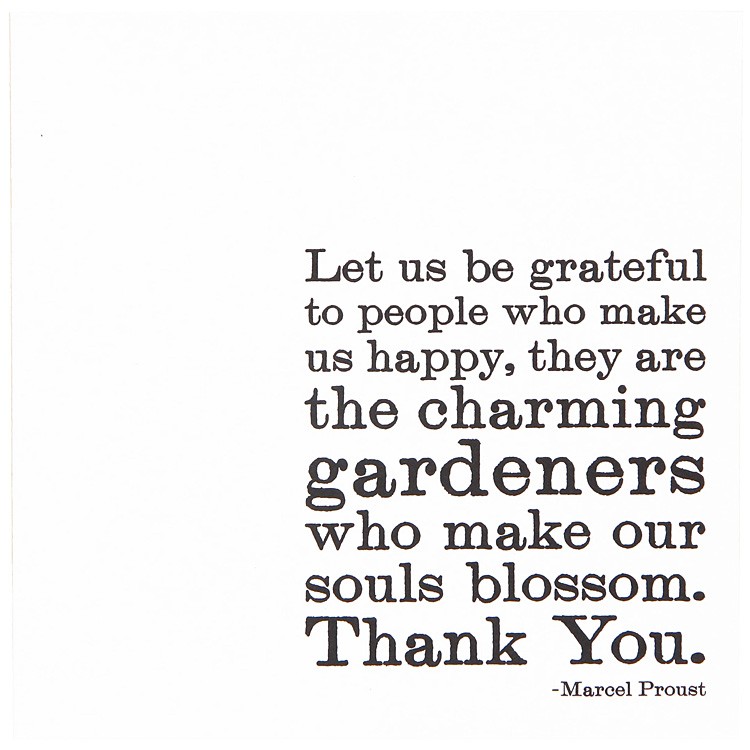 Felicitare - Let us be grateful | Quotable Cards
