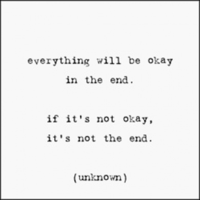 Magnet - Everything will Be Okay | Quotable Cards
