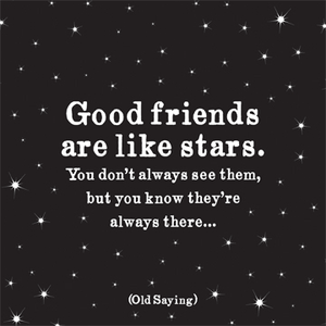 Magnet - Good Friends Are Like Stars | Quotable Cards