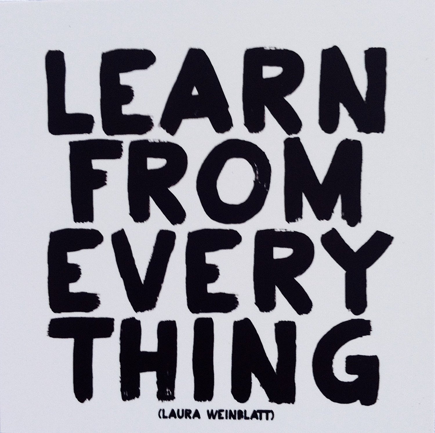 Magnet - Learn From Everything | Quotable Cards