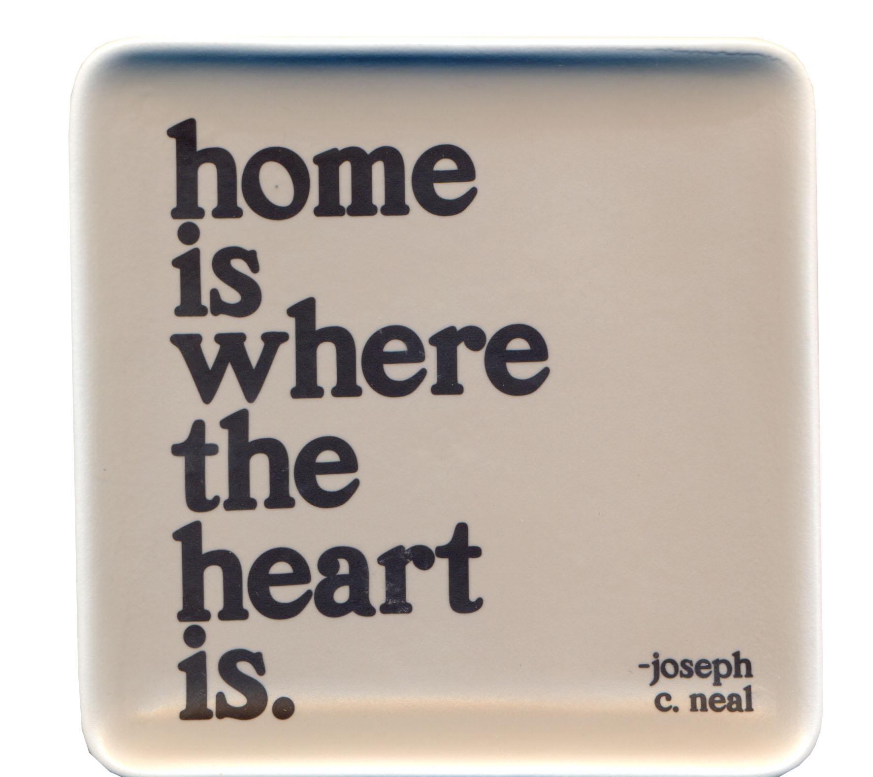 Tavita din ceramica - Home is where the heart is | Quotable Cards