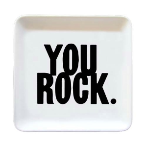 Tavita din ceramica - You Rock | Quotable Cards