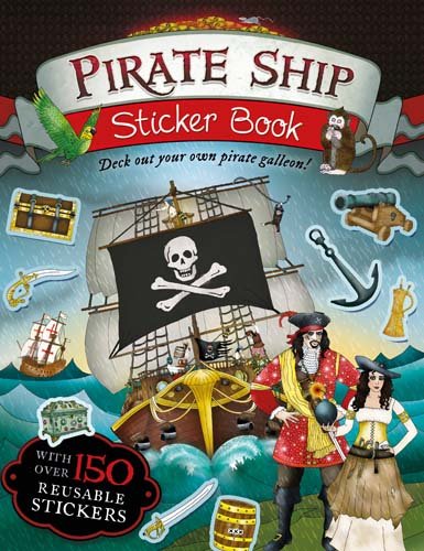 Pirate Ship Sticker Book | Jim Pipe