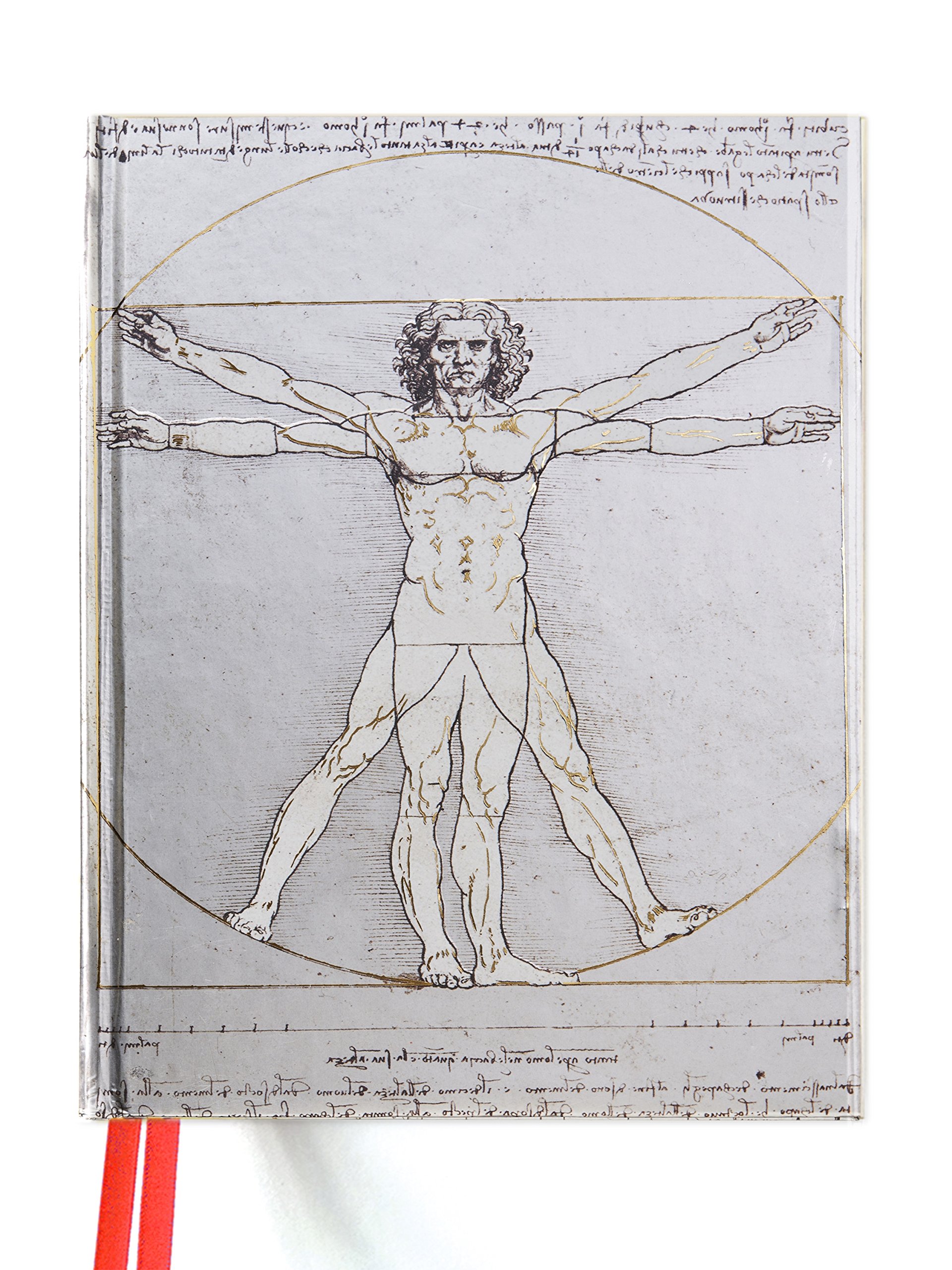 Carnet de schite - Da Vinci: Vitruvian Man | Flame Tree Publishing