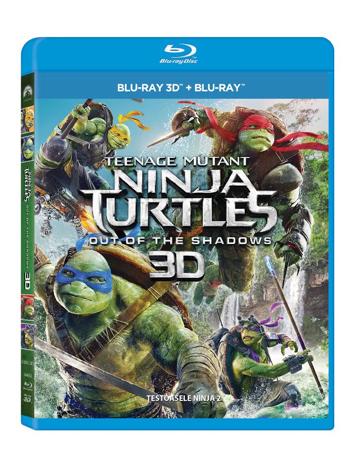 Testoasele Ninja 2 3D + 2D (Blu Ray Disc) / Teenage Mutant Ninja Turtles - Out of the Shadows | Dave Green
