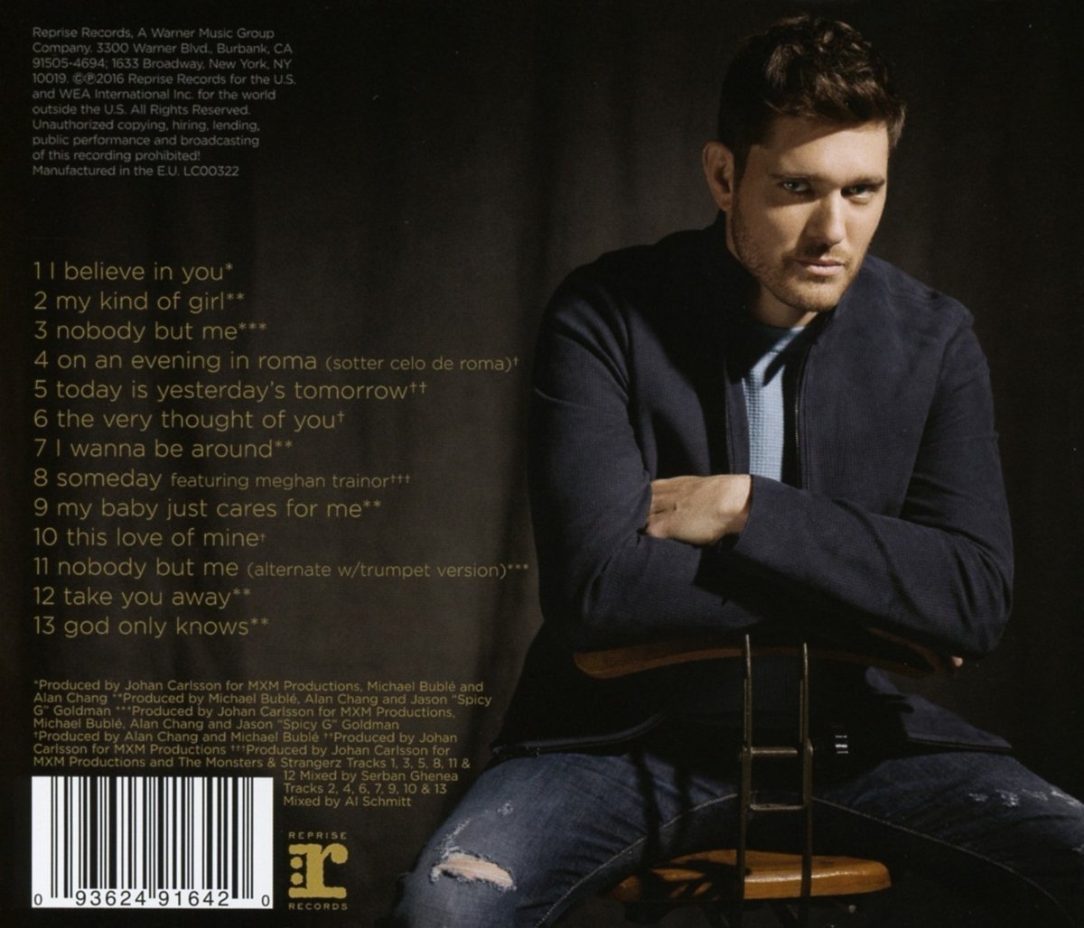 Nobody But Me Deluxe Lenticular Sleeve Edition | Michael Buble - 1 | YEO