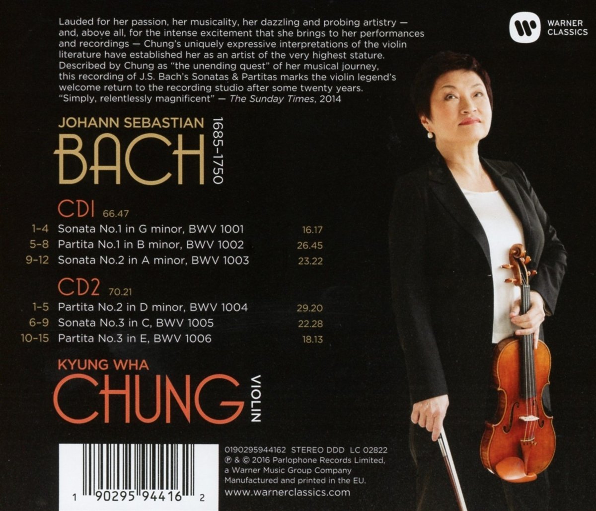 Bach: Sonatas & Partitas | Kyung-Wha Chung - 1 | YEO