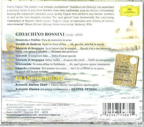 Rossini | Franco Fagioli, Armonia Atenea, George Petrou