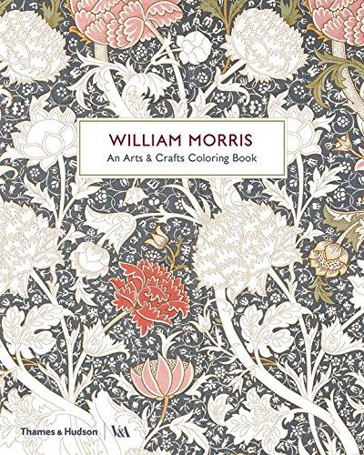 William Morris - An Arts & Crafts Colouring Book | Carissa Chan