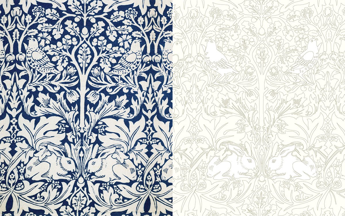 William Morris - An Arts & Crafts Colouring Book | Carissa Chan - 2 | YEO