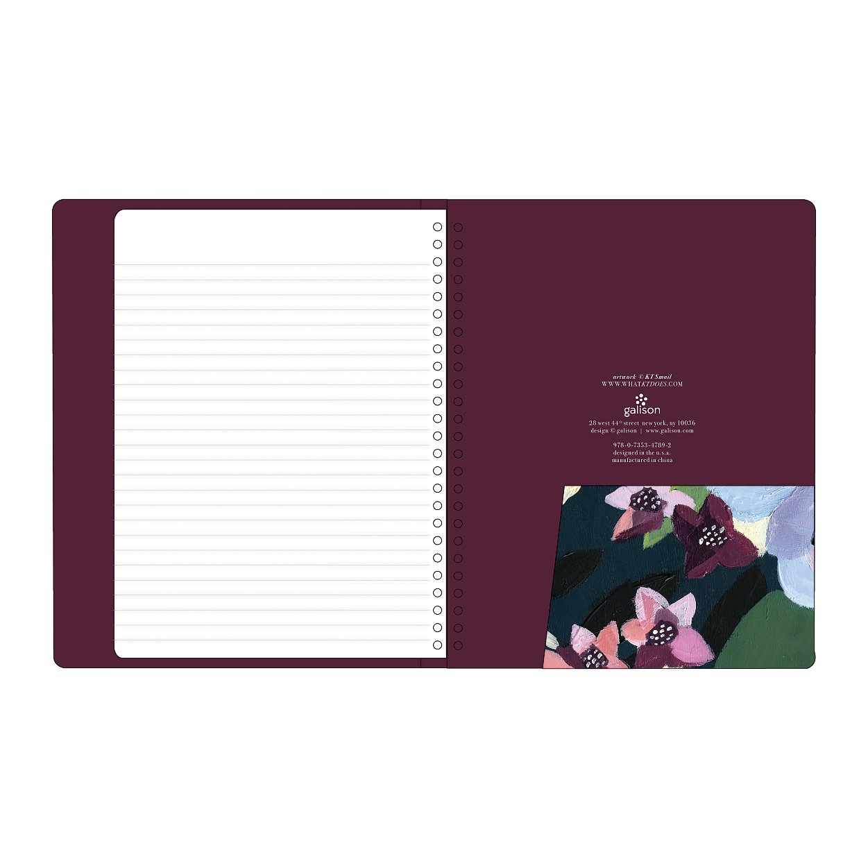 Agenda - Painted Petals Deluxe | Galison