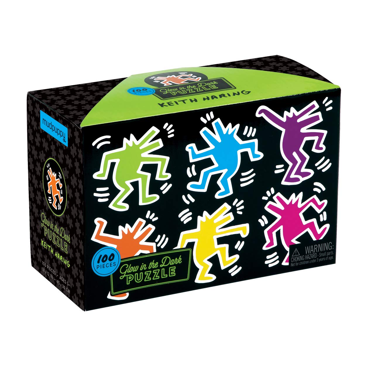 Puzzle - Keith Haring: Glow in the Dark Puzzle | Mudpuppy