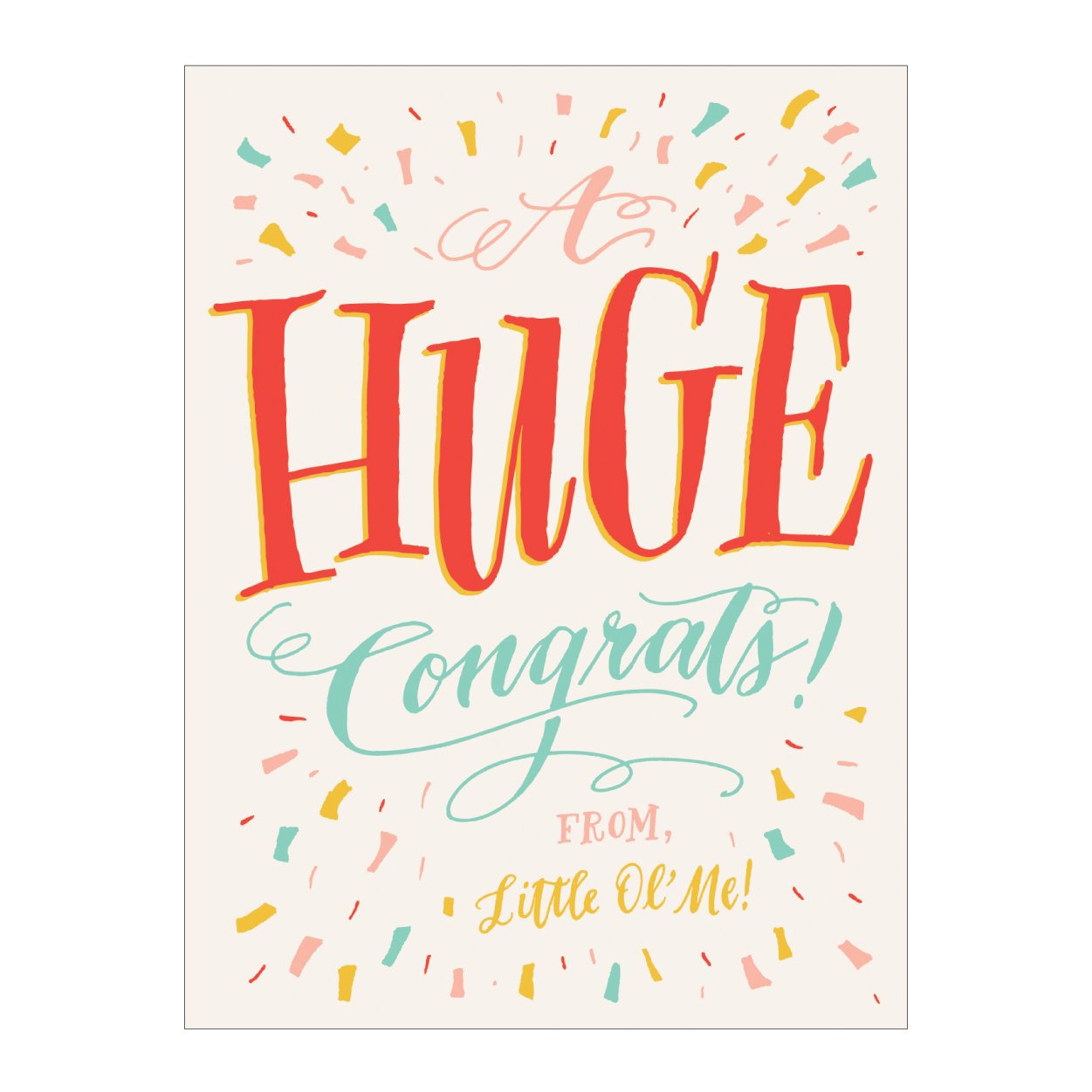 Felicitari - Ladyfingers Letterpress High Five Greeting Card - Mai multe modele | Galison - 2 | YEO