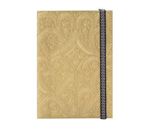 Carnet - Paseo Embossed Gold A6 | Galison