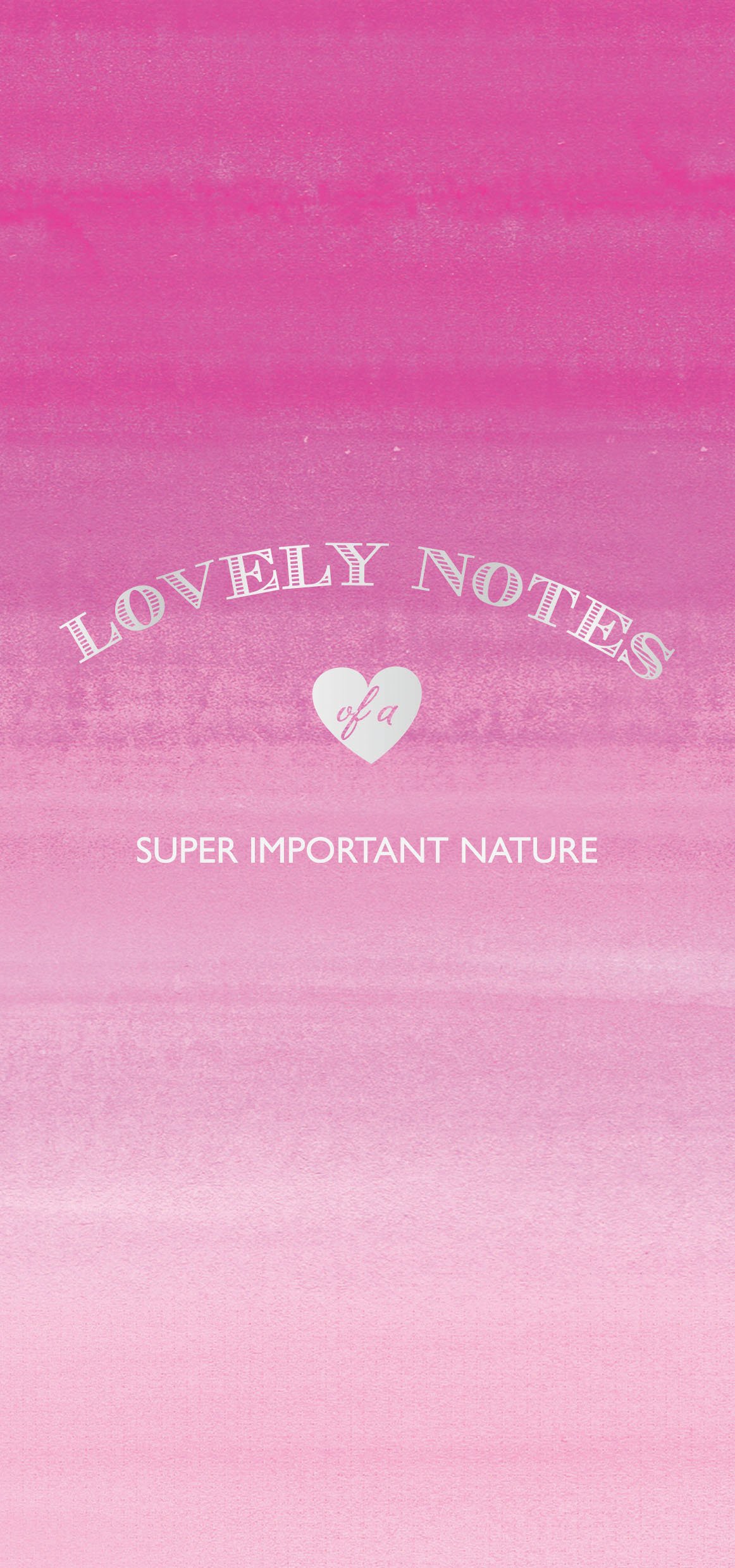 Carnet - Lovely Notes - Pink Ombre | Chronicle Books