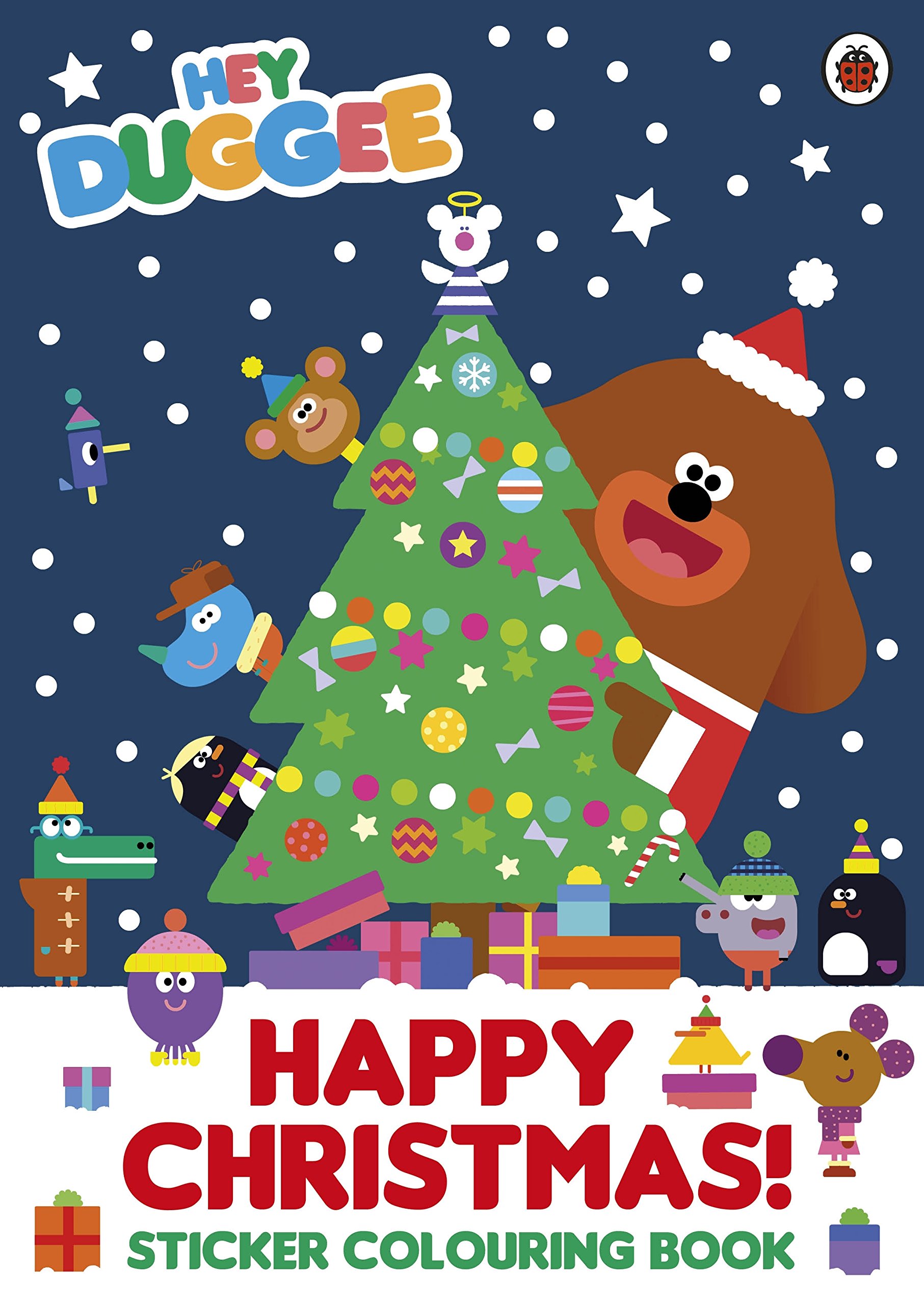 Hey Duggee: Happy Christmas! Sticker Colouring Book | Hey Duggee