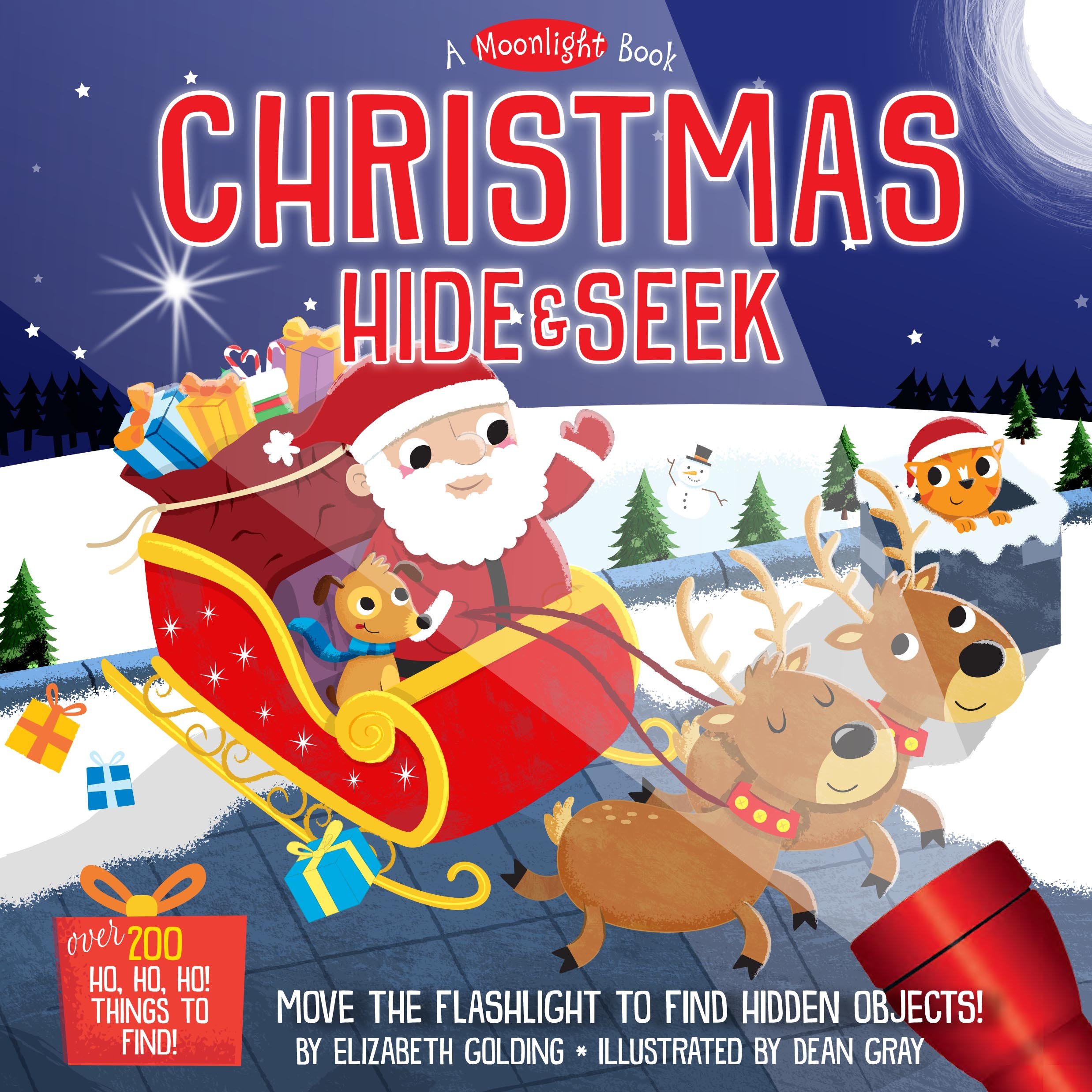 A Moonlight Book: Christmas Hide-And-Seek | Dean Gray, Elizabeth Golding