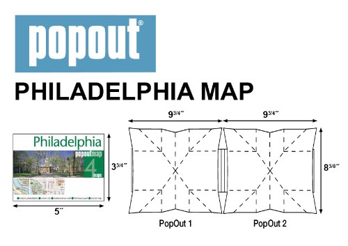 Philadelphia PopOut Map | - 2 | YEO