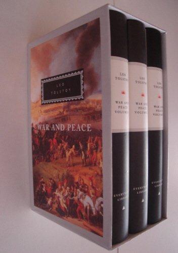 War and Peace - 3 Vol. Set | Leo Tolstoy