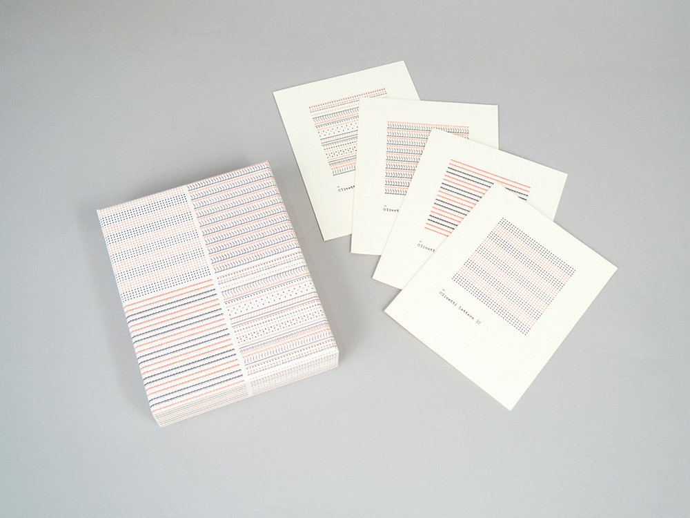 Carti postale - The Olivetti Pattern Series - Mai multe modele | Princeton Architectural Press