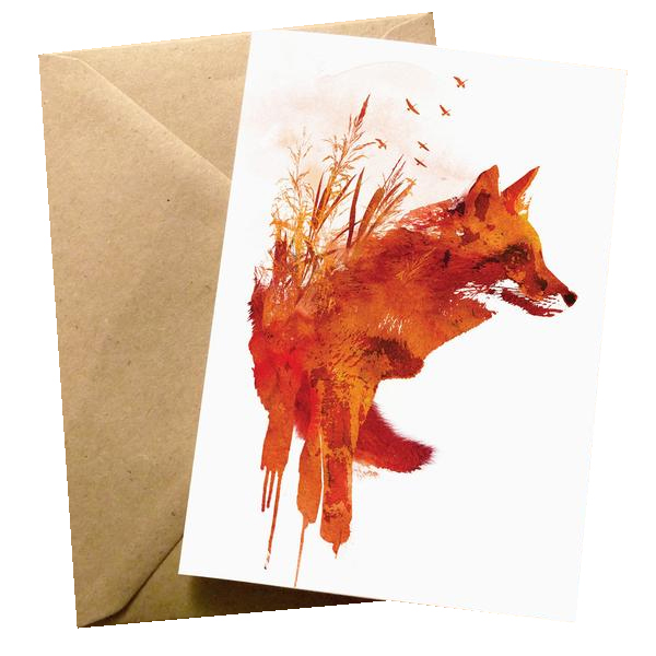 Felicitare - Plattensee Fox | Wraptious