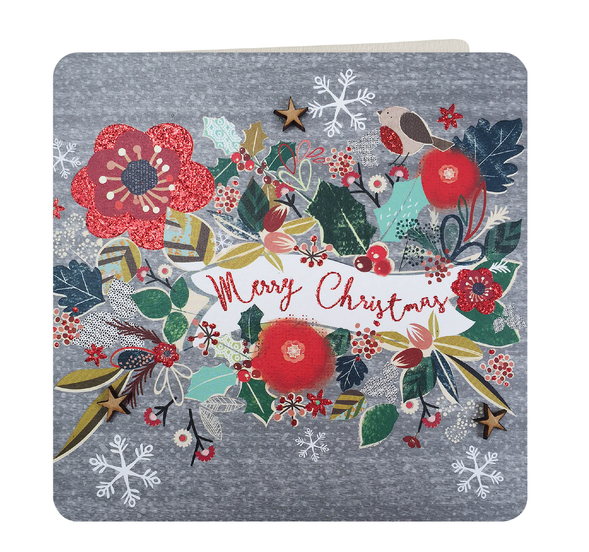 Felicitare - Merry Christmas Garland | Laura Darrington Design