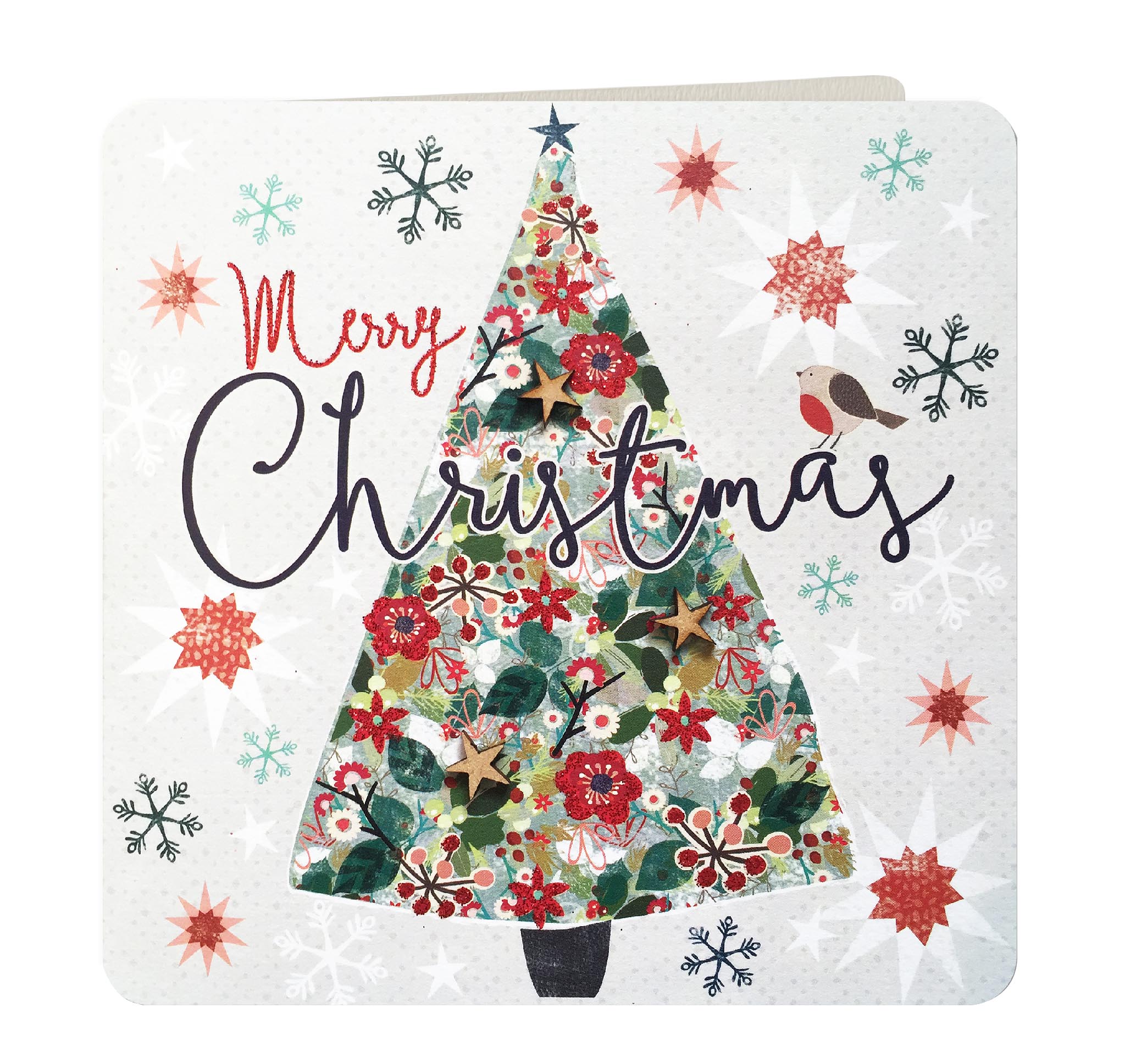 Felicitare - Merry Christmas Tree | Laura Darrington Design