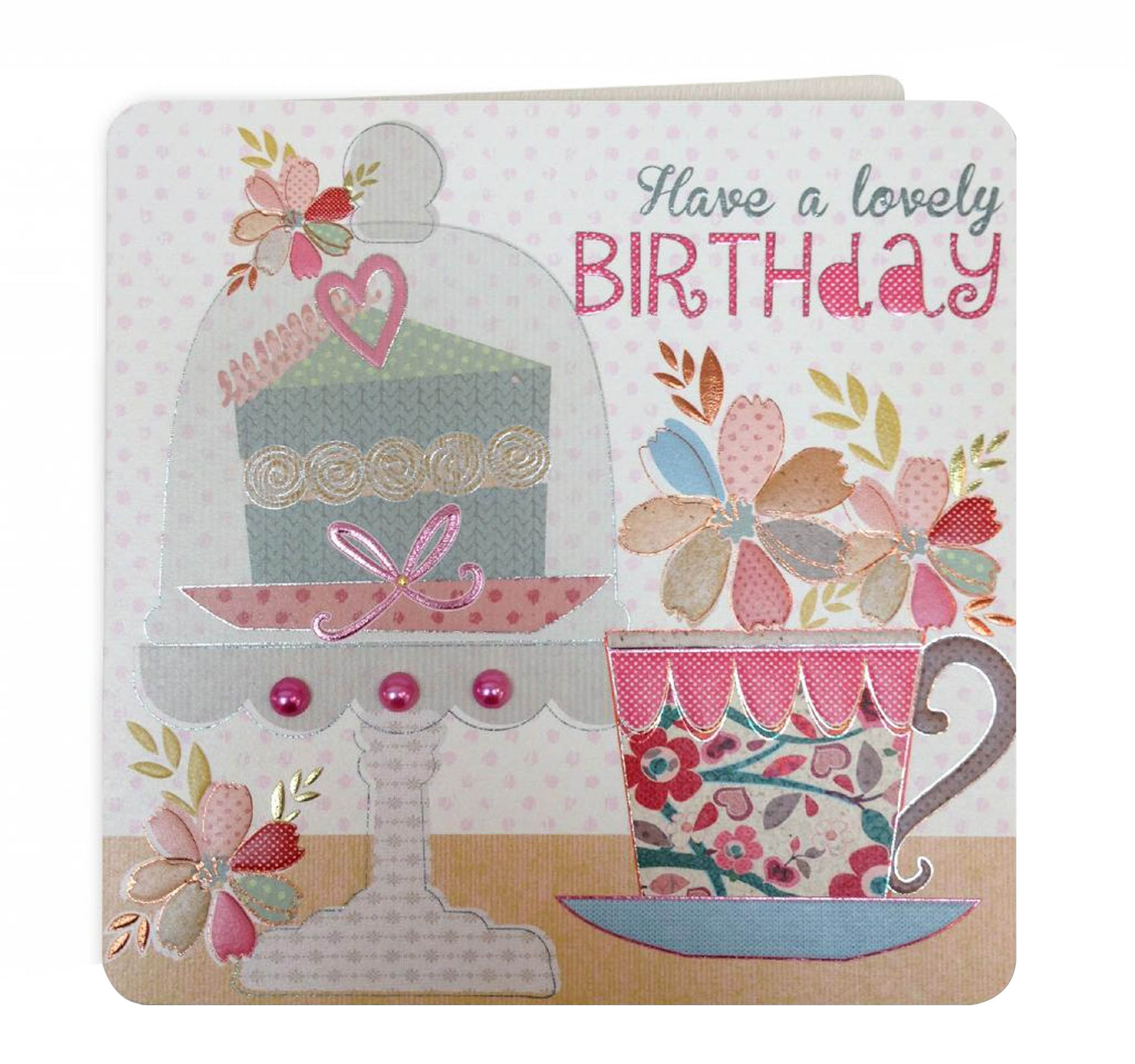 Felicitare - Have a Lovely Birthday | Laura Darrington Design