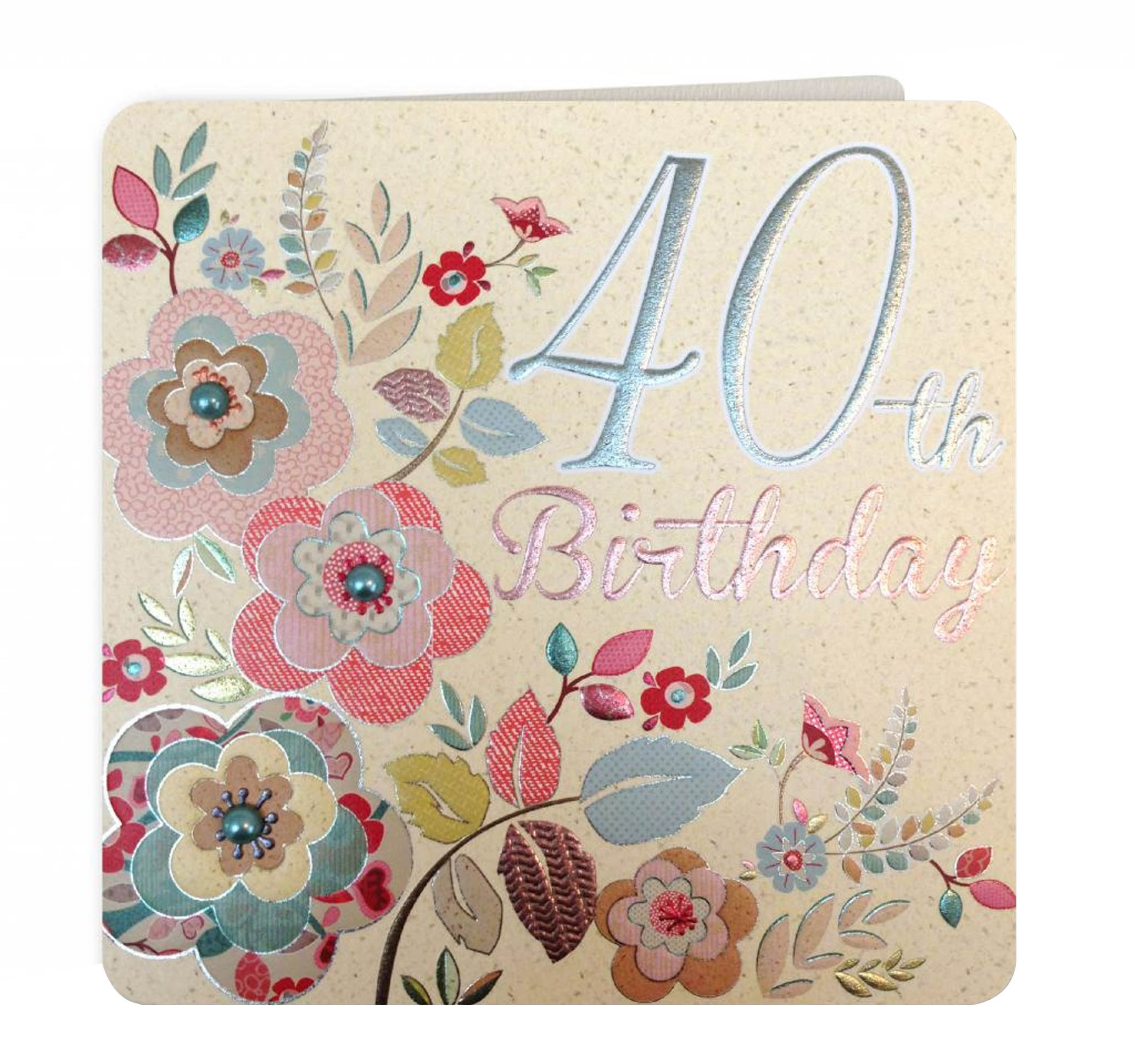 Felicitare - 40th Birthday | Laura Darrington Design